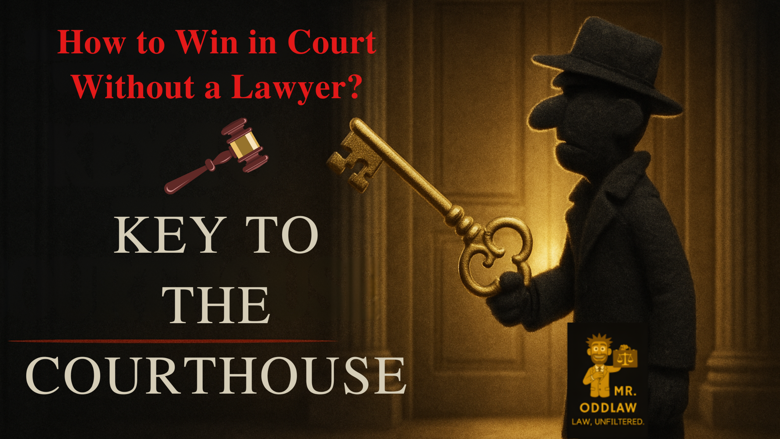 Key to the Courthouse — How to Win in Court Without a Lawyer